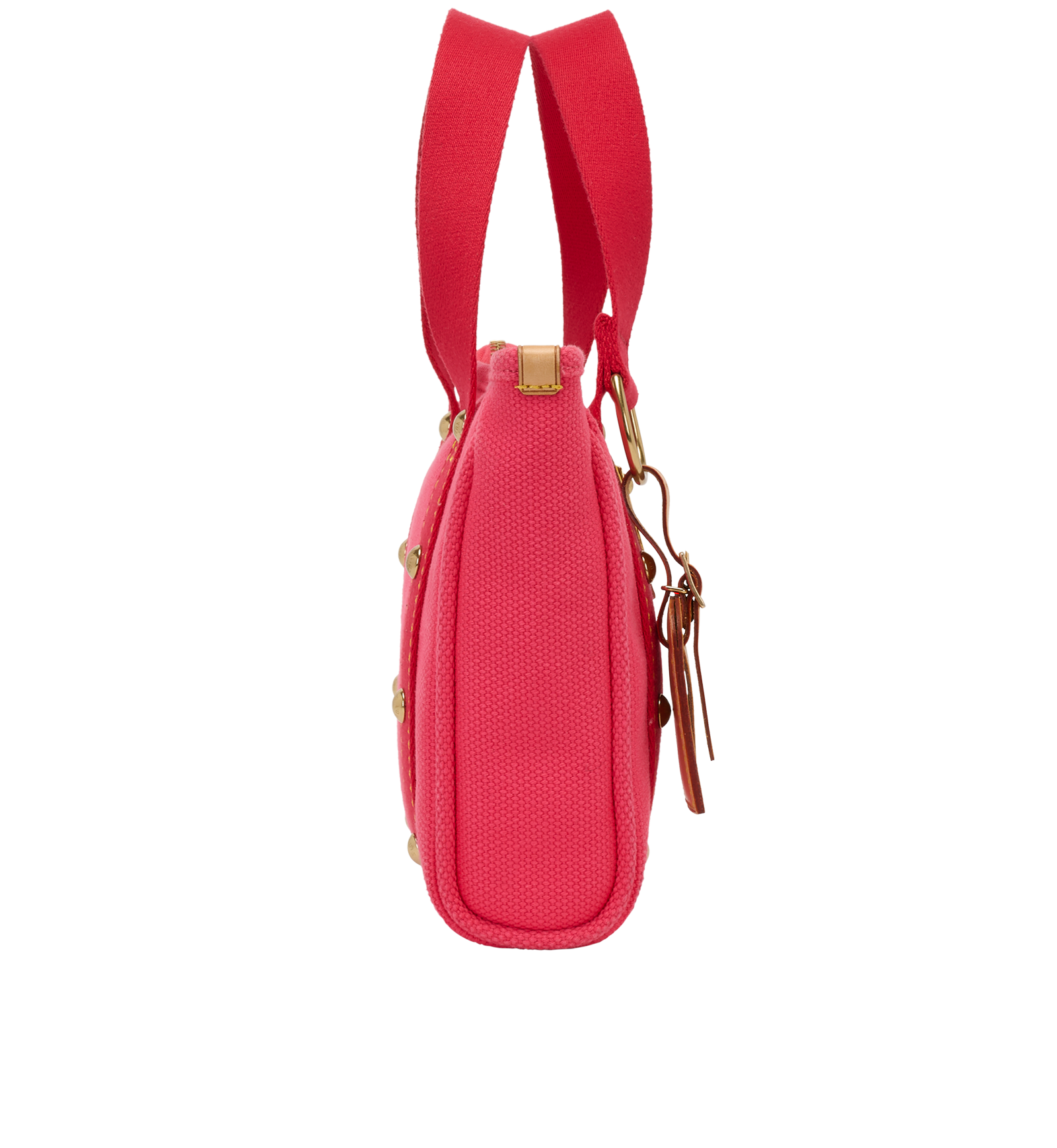 Antigua Cabas PM, &pound;350, Handbags, Pink, Canvas, Side view